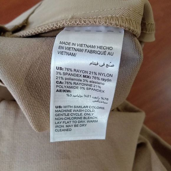 chicos pants Women's Size 00 XS/2 Tan - Picture 8 of 16